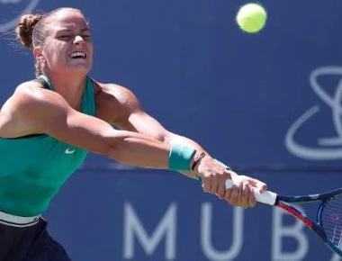 Ήττα για τη Σάκκαρη στον τελικό τουρνουά τένις (φωτο- βίντεο)